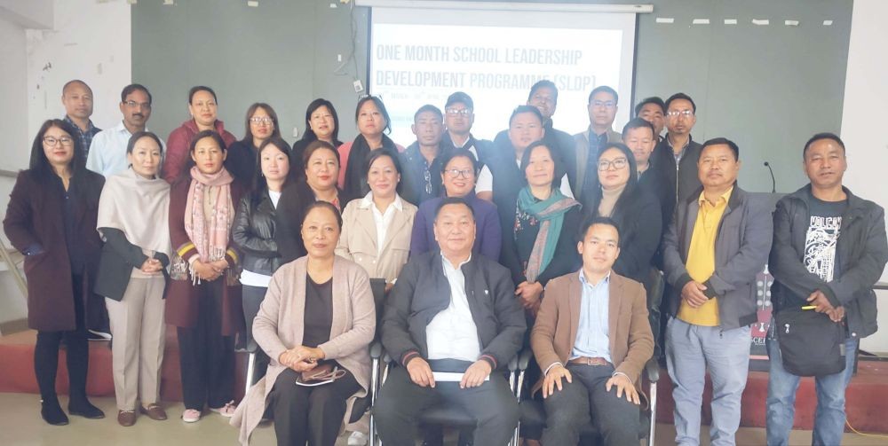 Dignitaries and resource persons with others during the inaugural function on March 8.